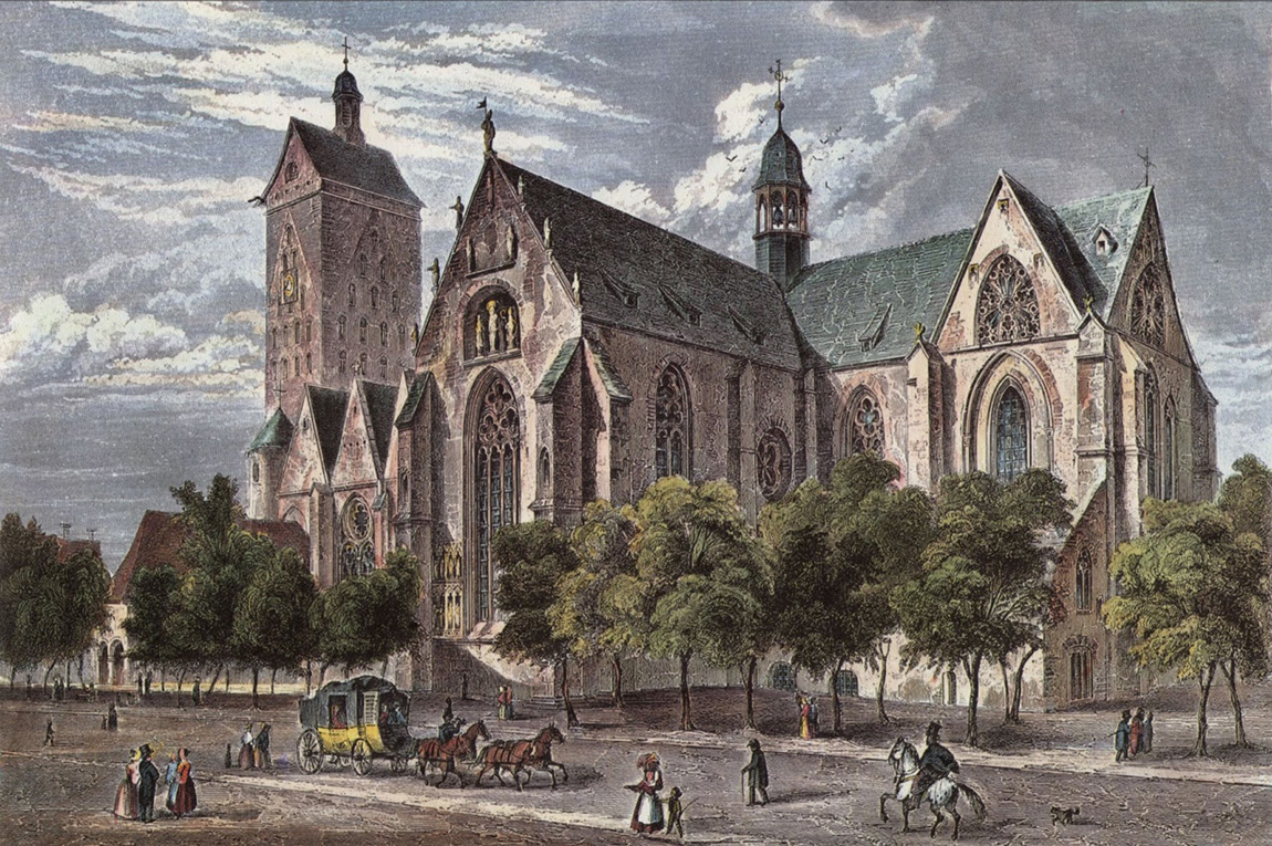 Ilustración de la Catedral de Paderborn